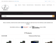 Tablet Screenshot of cdrominc.com